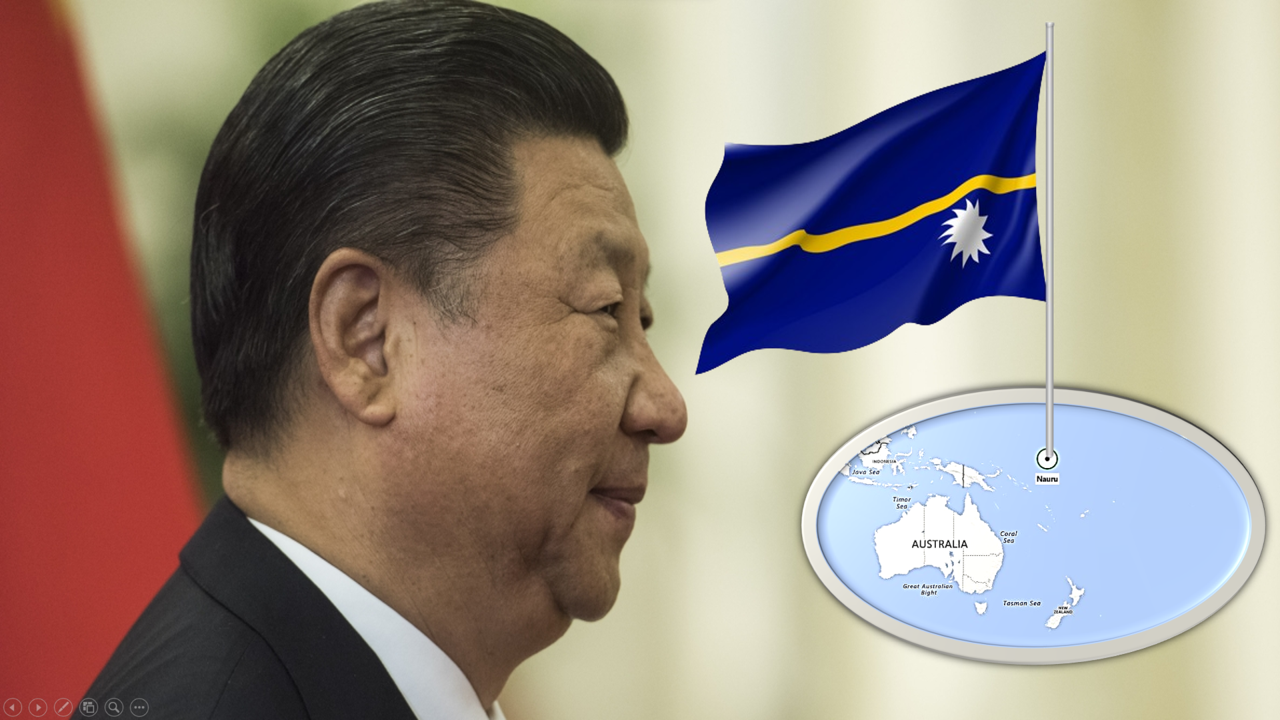 Country Nauru Ends Taiwan Recognition ( नाउरू देश ने ताइवान की मान्यता समाप्त की)